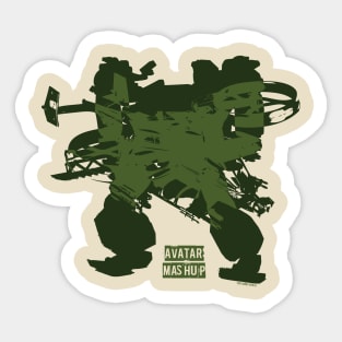 Avatar Mashup Sticker